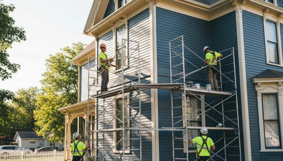 Professional painting contractor serving Fort Wayne, IN on an area service page