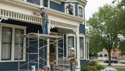 Professional painting contractor serving Fort Wayne, IN for interior and exterior house painting