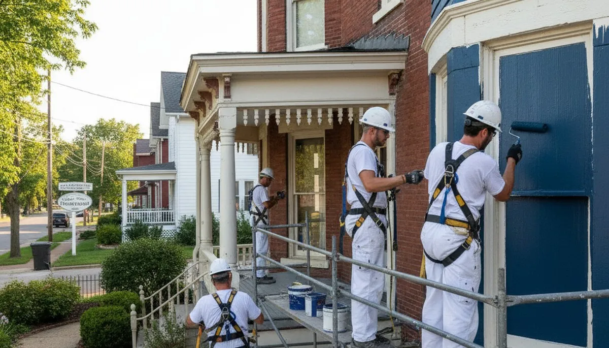 Professional painting service in Fort Wayne, IN for residential and commercial interiors and exteriors