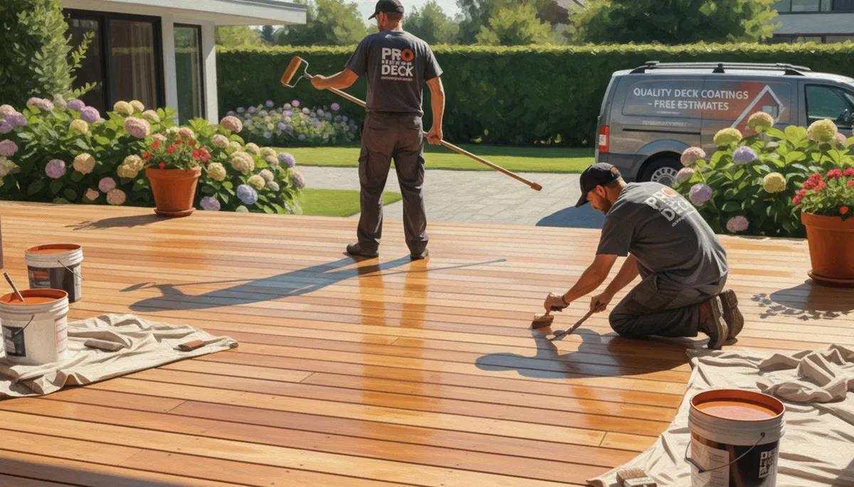 Fort Wayne, IN deck painting service for weather-resistant deck coating and protection
