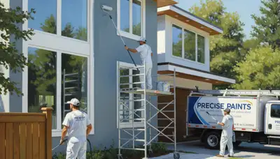 Exterior house painting in Fort Wayne, IN by Fort Wayne Paint Pros