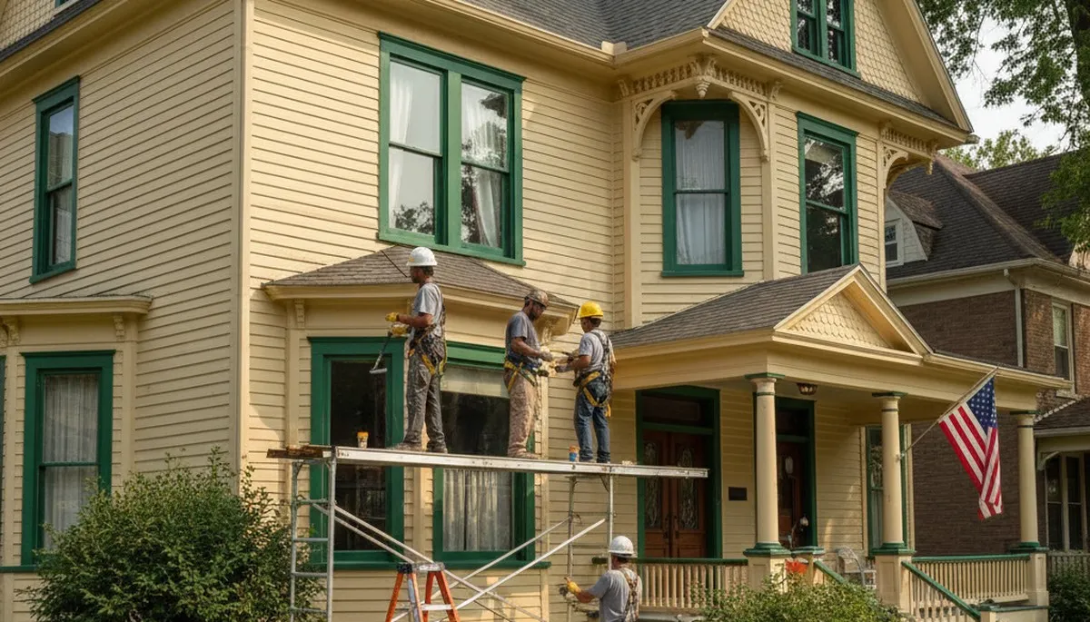 Professional painting service in Fort Wayne, IN for residential and commercial projects