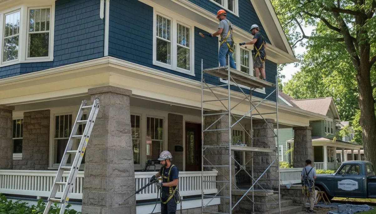 Fort Wayne, IN painting contractor serving homes with professional interior and exterior painting services
