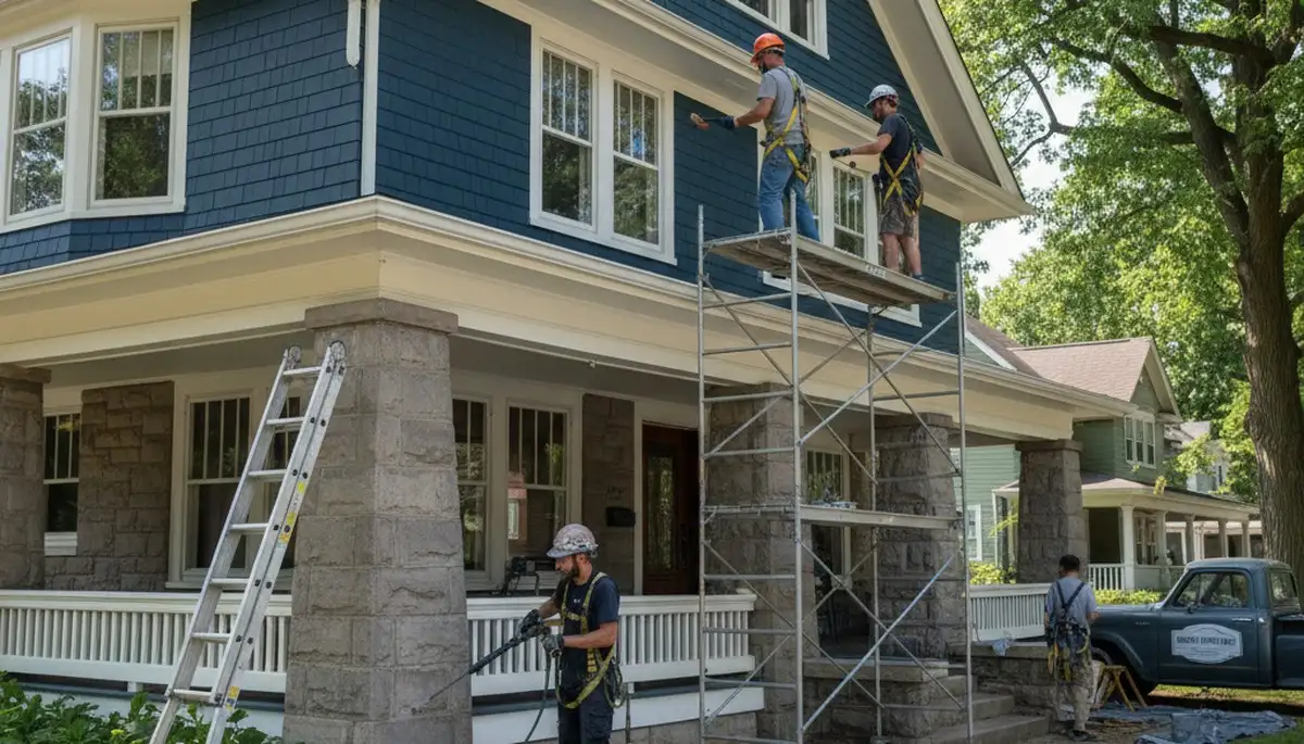 Fort Wayne, IN painting contractor serving homes with professional interior and exterior painting services