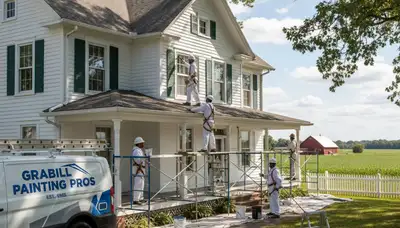 Fort Wayne, IN painting contractor providing interior and exterior house painting services