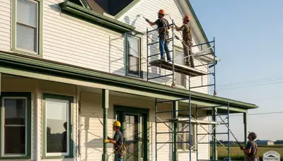 Fort Wayne, IN painting contractor providing professional interior and exterior painting services