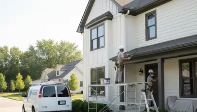 Painting contractor serving Fort Wayne, IN for residential and commercial interior and exterior painting