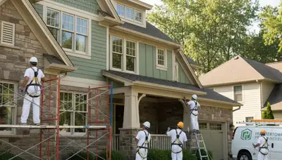 Fort Wayne, IN painting contractor providing professional interior and exterior painting services