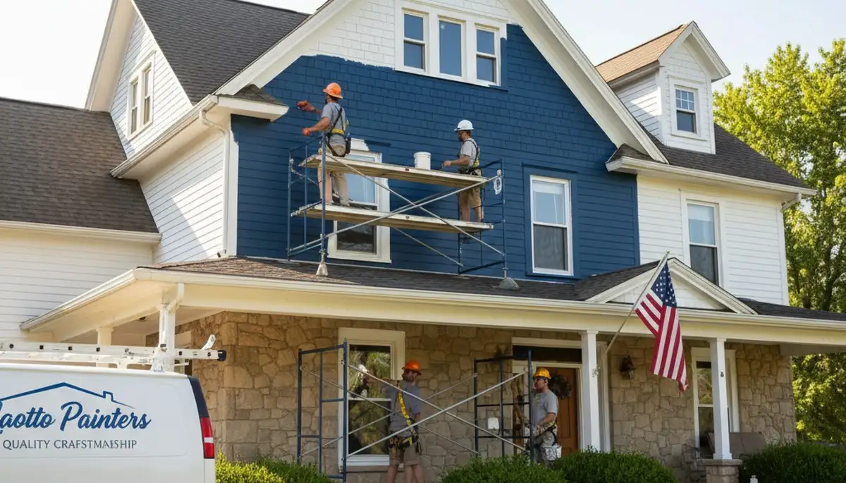 Painting contractor in Fort Wayne, IN providing professional interior and exterior painting services