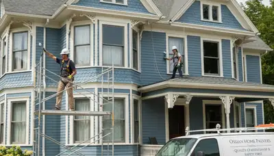 Painting contractor in Fort Wayne, IN providing professional interior and exterior painting services