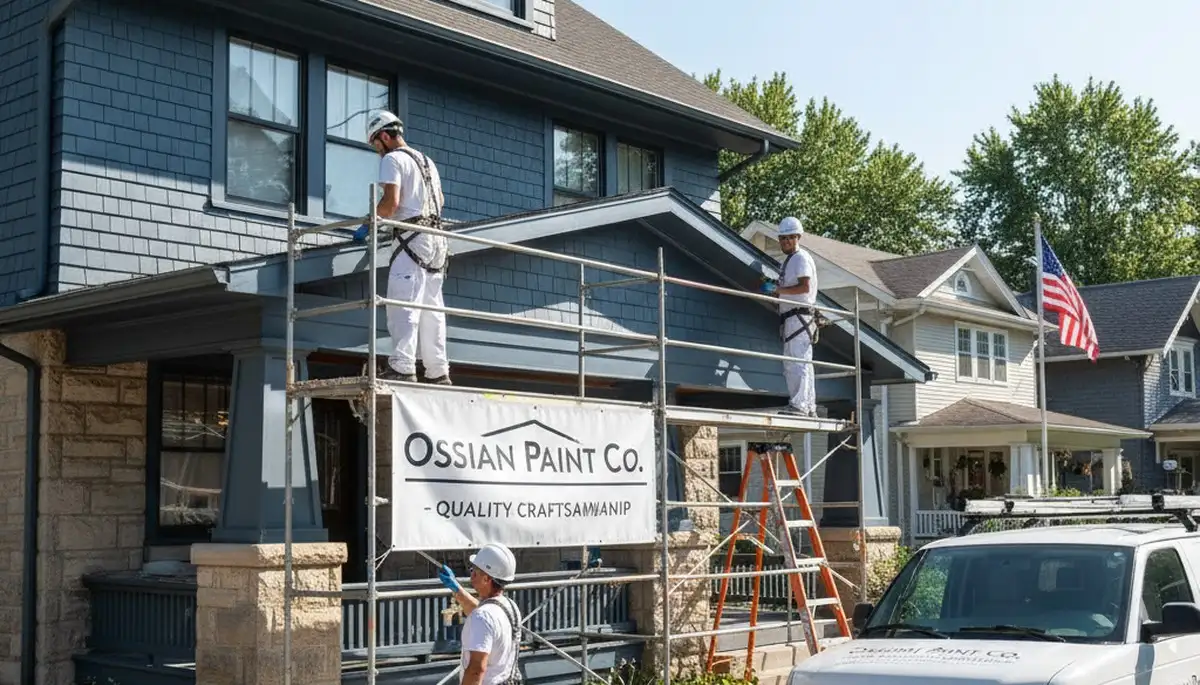 Painting contractor in Fort Wayne, IN providing professional residential and commercial painting services