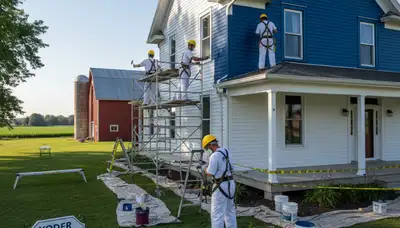 Painting contractor in Fort Wayne, IN providing professional interior and exterior painting services